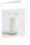 Glass of milk by Anonymous