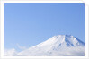 Mt. Fuji covered in snow. Yamanakako, Yamanashi Prefecture, Japan by Anonymous