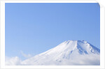 Mt. Fuji covered in snow. Yamanakako, Yamanashi Prefecture, Japan by Anonymous