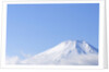 Mt. Fuji covered in snow. Yamanakako, Yamanashi Prefecture, Japan by Anonymous