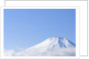 Mt. Fuji covered in snow. Yamanakako, Yamanashi Prefecture, Japan by Anonymous