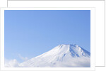 Mt. Fuji covered in snow. Yamanakako, Yamanashi Prefecture, Japan by Anonymous