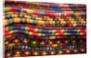 Textiles for sale in market in San Miguel de Allende by Anonymous
