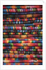 Textiles for sale in market in San Miguel de Allende by Anonymous