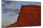 Moonrise in Monument Valley by Anonymous