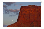 Moonrise in Monument Valley by Anonymous