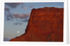 Moonrise in Monument Valley by Anonymous