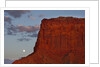 Moonrise in Monument Valley by Anonymous