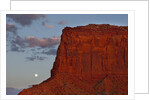 Moonrise in Monument Valley by Anonymous