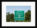 Welcome to Alabama highway sign by Anonymous