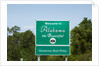 Welcome to Alabama highway sign by Anonymous