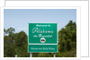 Welcome to Alabama highway sign by Anonymous