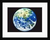 The earth, computer graphic, black background by Anonymous
