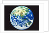 The earth, computer graphic, black background by Anonymous