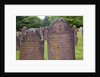 Old Gravestones, Connecticut by Anonymous
