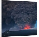 Ash plume from the Eyjafjallajokull eruption by Anonymous