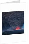 Ash plume from the Eyjafjallajokull eruption by Anonymous