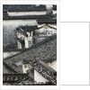 Tiled roof in Xidi, China by Anonymous