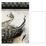 Tiled roof in Xidi, China by Anonymous