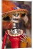 Elegant Day of the Dead skeleton, Oaxaca, Mexico by Anonymous
