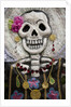 Day of the Dead skeleton art, Oaxaca, Mexico by Anonymous