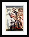 The Madonna and Child with Saint John and Angels by Michelangelo