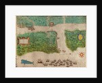 Map of St. Augustine by Baptista Boazio