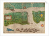 Map of St. Augustine by Baptista Boazio