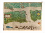 Map of St. Augustine by Baptista Boazio