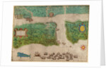 Map of St. Augustine by Baptista Boazio