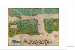 Map of St. Augustine by Baptista Boazio