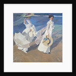 Seaside Stroll by Joaquin Sorolla y Bastida