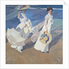 Seaside Stroll by Joaquin Sorolla y Bastida