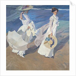 Seaside Stroll by Joaquin Sorolla y Bastida