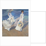 Seaside Stroll by Joaquin Sorolla y Bastida