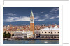 Doge's Palace and St. Mark's Campanile by Anonymous