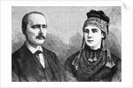 Dr. Heinrich and Mrs. Schliemann by Anonymous