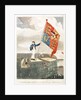 Boy raising the Royal Standard by Anonymous