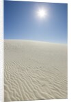 Sun in White Sands National Monument by Anonymous