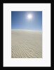 Sun in White Sands National Monument by Anonymous