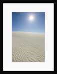 Sun in White Sands National Monument by Anonymous