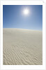 Sun in White Sands National Monument by Anonymous