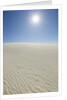Sun in White Sands National Monument by Anonymous