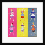 Six 1950s housewives by Anonymous