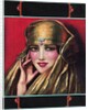 Woman wearing jeweled headdress by Anonymous