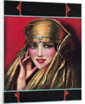 Woman wearing jeweled headdress by Anonymous