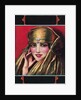 Woman wearing jeweled headdress by Anonymous