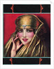Woman wearing jeweled headdress by Anonymous