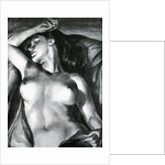 Nude woman lying down by Anonymous