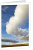 Cumulus clouds above tundra in Yukon Territory by Anonymous